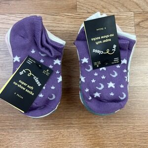 12 Pairs Art Class No Show Socks Girls‎ Size Small 5.5-8.5 NEW